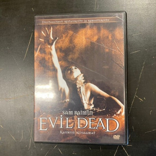 Evil Dead (1981) DVD (VG/VG+) -kauhu-